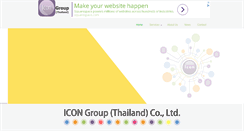 Desktop Screenshot of icongroupthailand.com